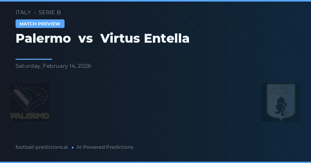 Palermo vs Virtus Entella — předpověď a náhled zápasu