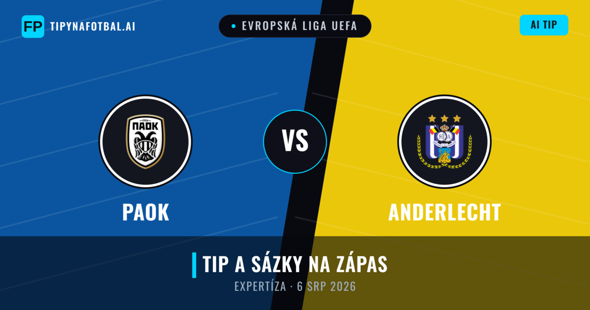PAOK vs Anderlecht — předpověď a náhled zápasu