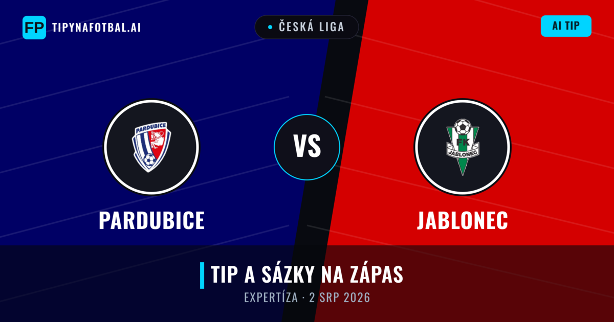 Pardubice vs Jablonec — předpověď a náhled zápasu