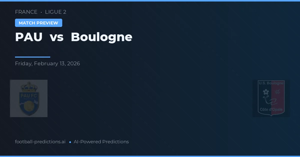 PAU vs Boulogne — předpověď a náhled zápasu