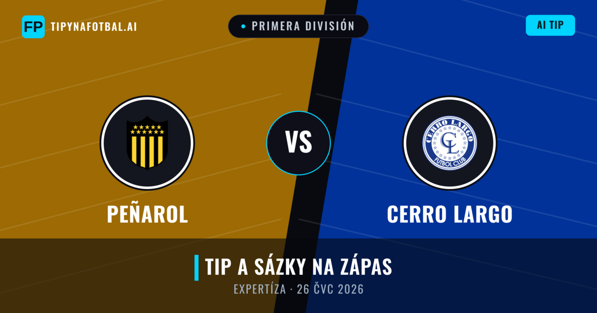 Peñarol vs Cerro Largo — předpověď a náhled zápasu
