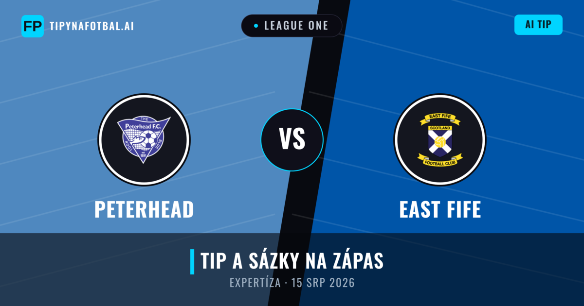 Peterhead vs East Fife — předpověď a náhled zápasu