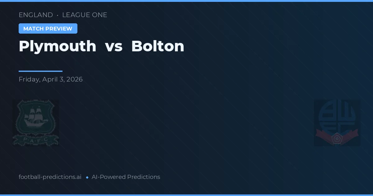 Plymouth vs Bolton — předpověď a náhled zápasu