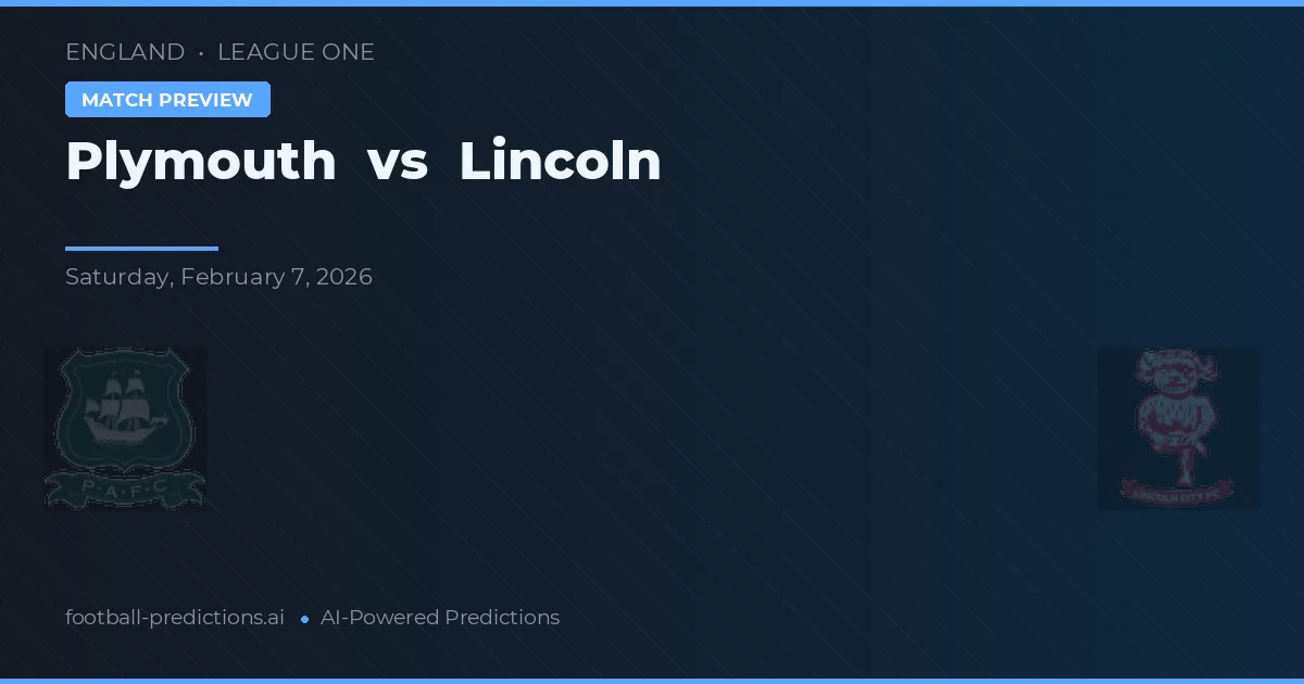 Plymouth vs Lincoln City — předpověď a náhled zápasu