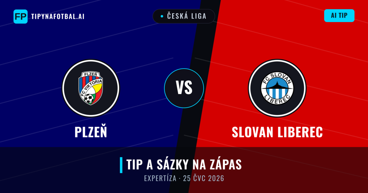 Plzeň vs Slovan Liberec — předpověď a náhled zápasu