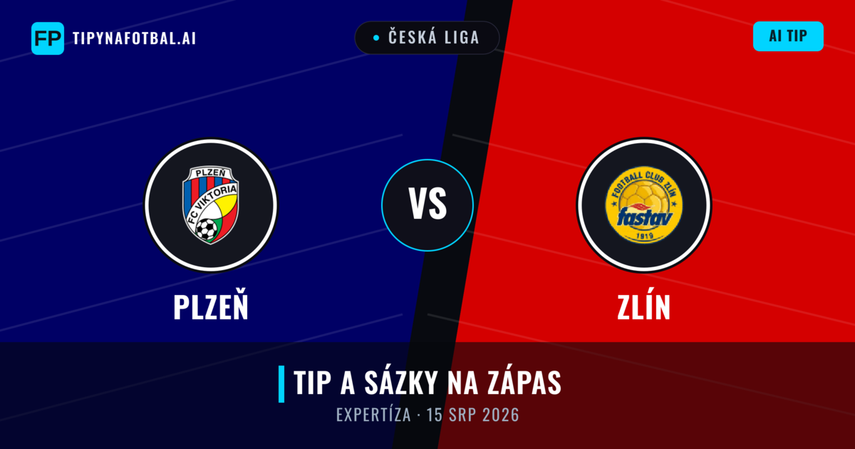 Plzeň vs Zlín — předpověď a náhled zápasu