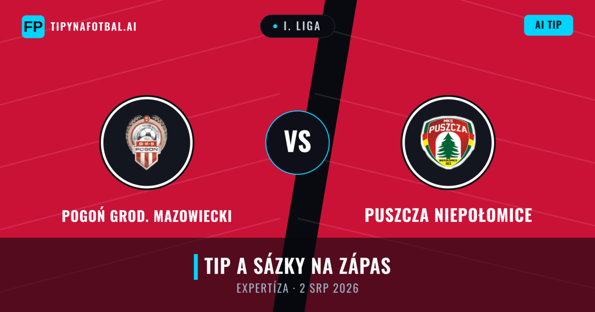 Pogoń Grod. Mazowiecki vs Puszcza Niepołomice — předpověď a náhled zápasu