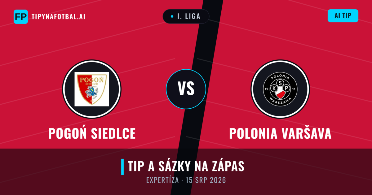 Pogoń Siedlce vs Polonia Varšava — předpověď a náhled zápasu