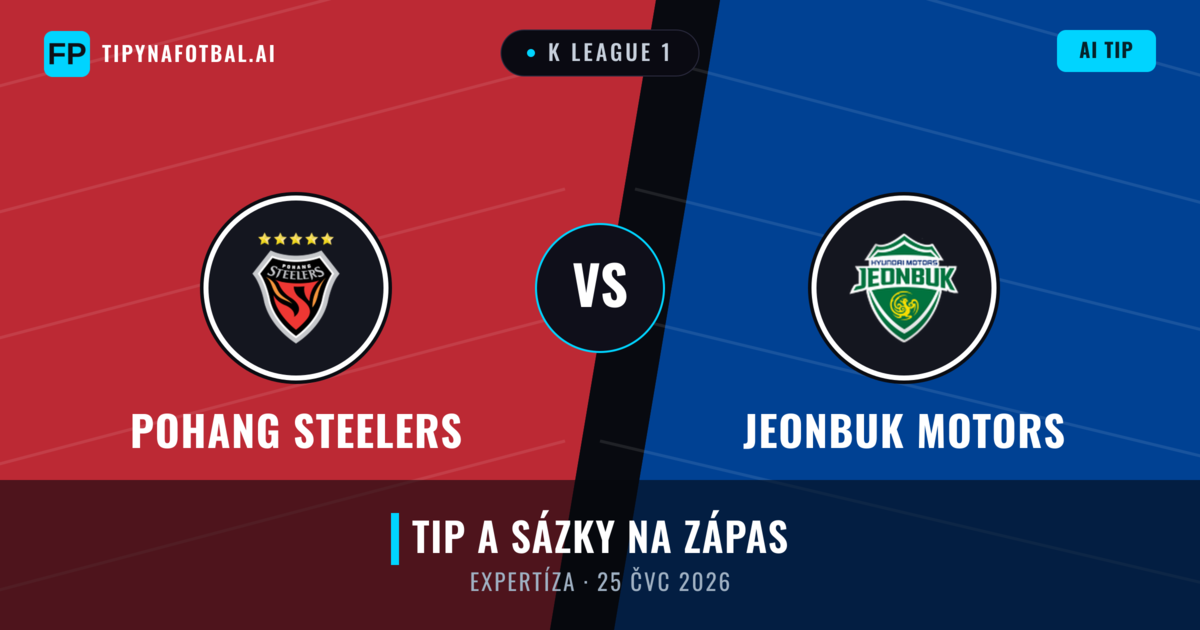 Pohang Steelers vs Jeonbuk Motors — předpověď a náhled zápasu