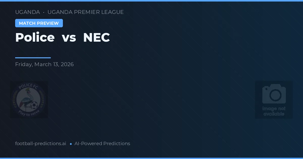 Police vs NEC — předpověď a náhled zápasu