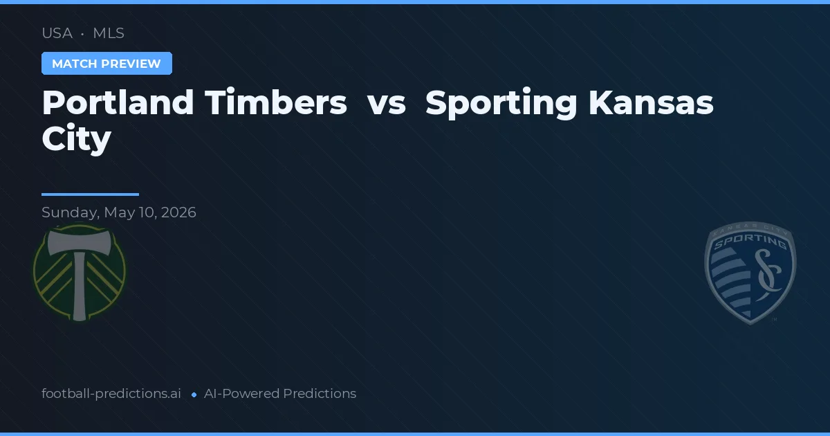 Portland Timbers vs Sporting Kansas City — předpověď a náhled zápasu