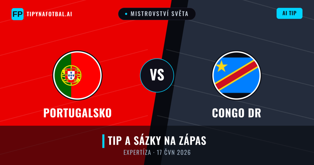 Portugalsko vs Congo DR — předpověď a náhled zápasu