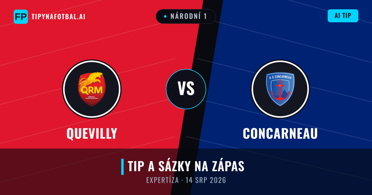 Quevilly vs Concarneau — předpověď a náhled zápasu