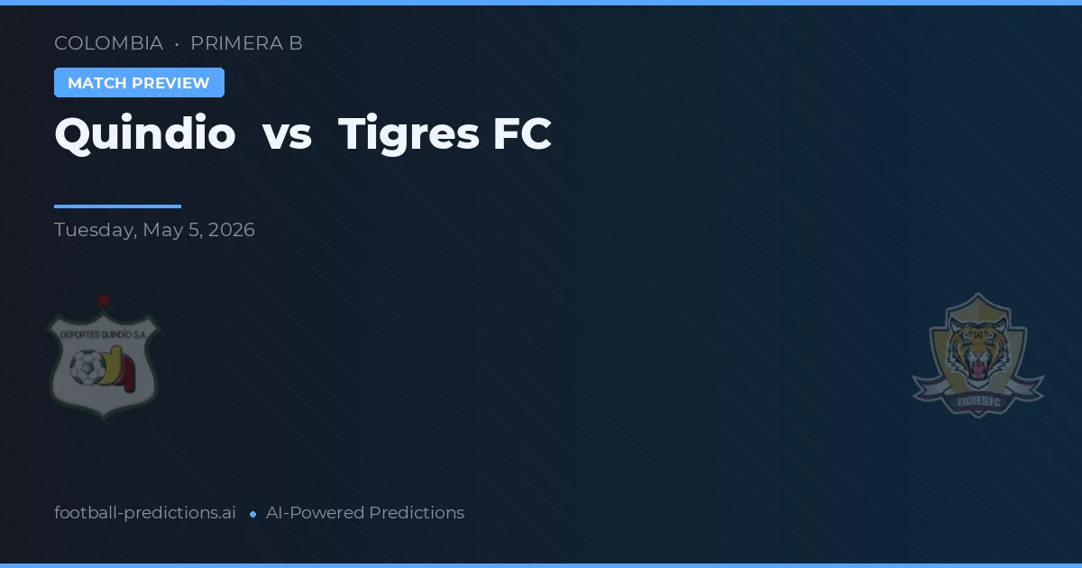 Quindío vs Tigres FC preview