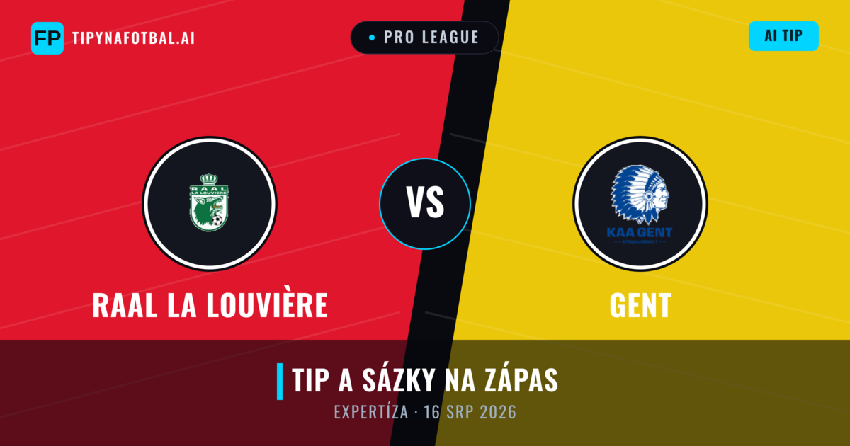 RAAL La Louvière vs Gent — předpověď a náhled zápasu