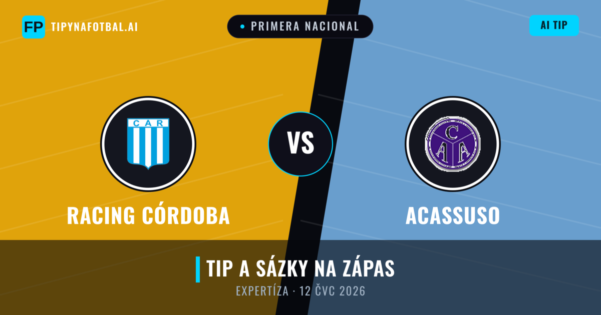 Racing Córdoba vs Acassuso — předpověď a náhled zápasu