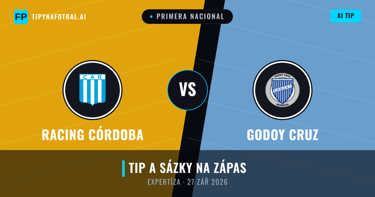 Racing Córdoba vs Godoy Cruz — předpověď a náhled zápasu