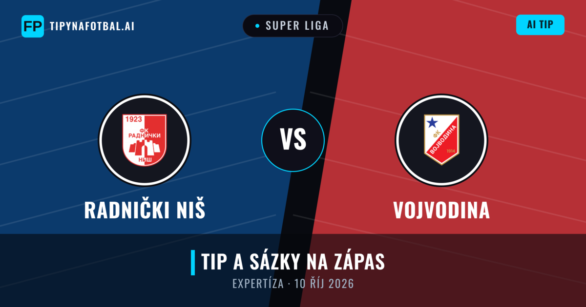 Radnički Niš vs Vojvodina — předpověď a náhled zápasu