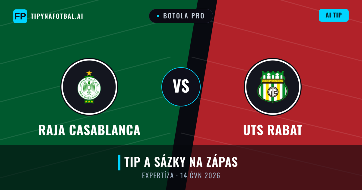 Raja Casablanca vs UTS Rabat — předpověď a náhled zápasu
