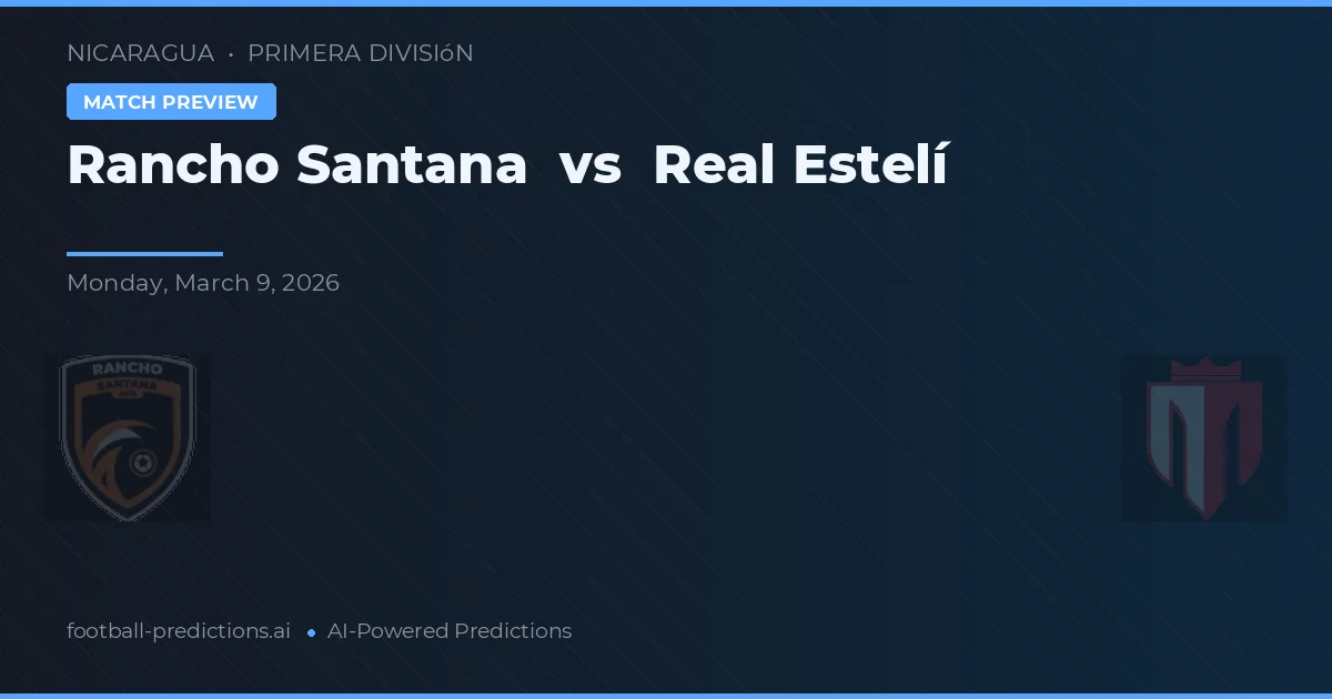 Rancho Santana vs Real Estelí — předpověď a náhled zápasu