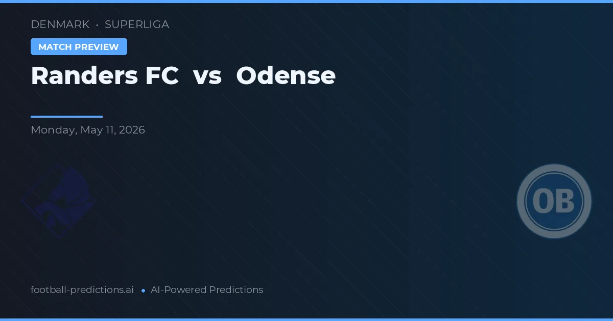 Randers FC vs Odense — předpověď a náhled zápasu