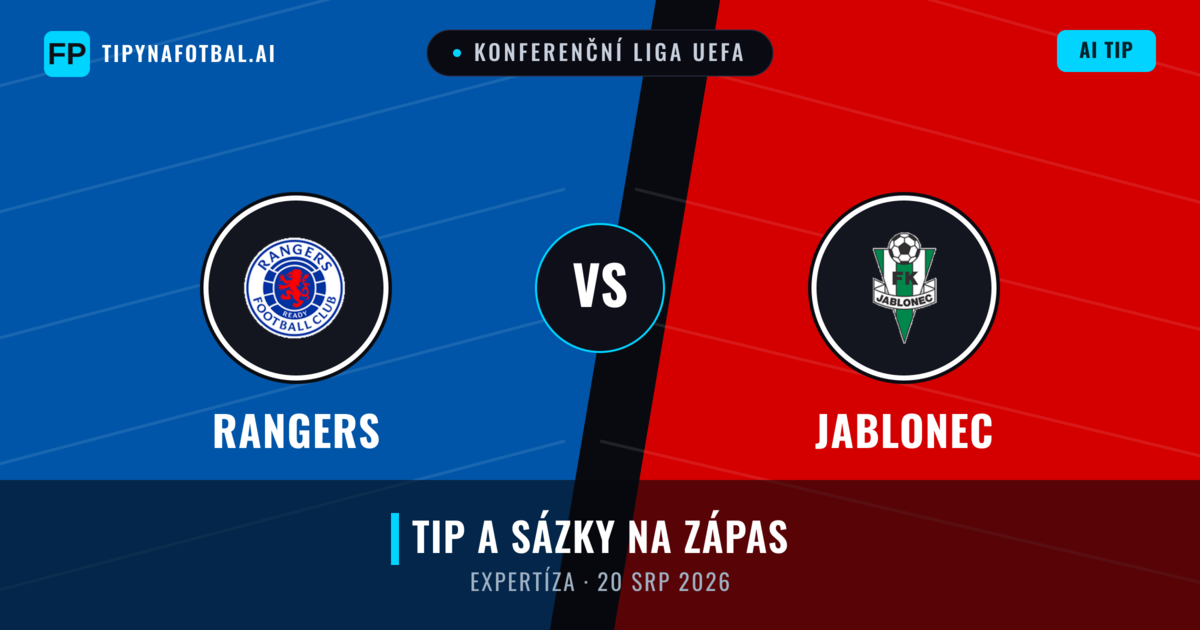 Rangers vs Jablonec — předpověď a náhled zápasu