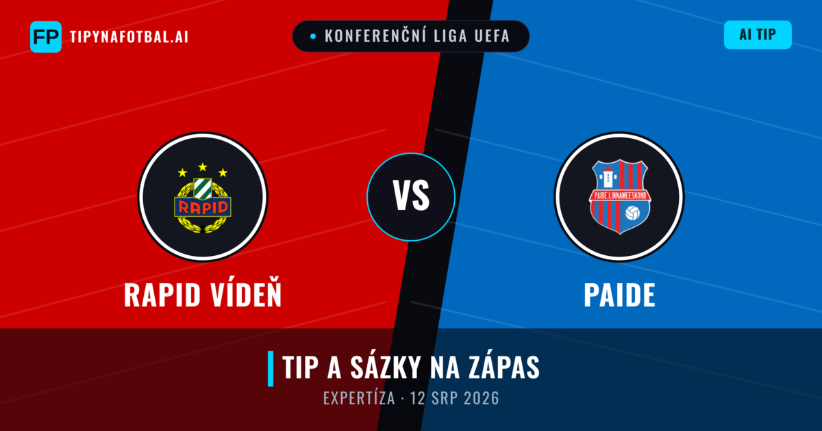 Rapid Vídeň vs Paide — předpověď a náhled zápasu