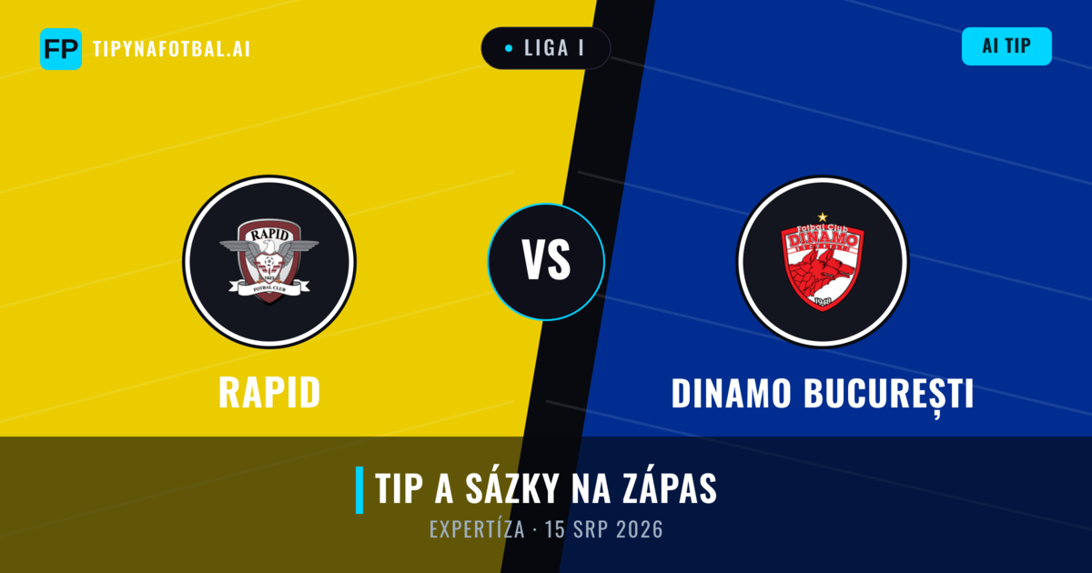 Rapid vs Dinamo București — předpověď a náhled zápasu
