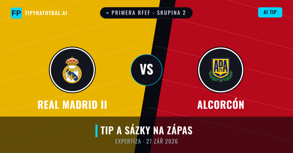 Real Madrid II vs Alcorcón — předpověď a náhled zápasu