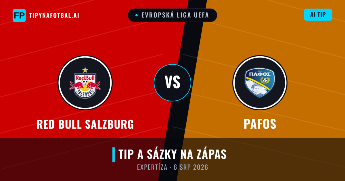 Red Bull Salzburg vs Pafos — předpověď a náhled zápasu