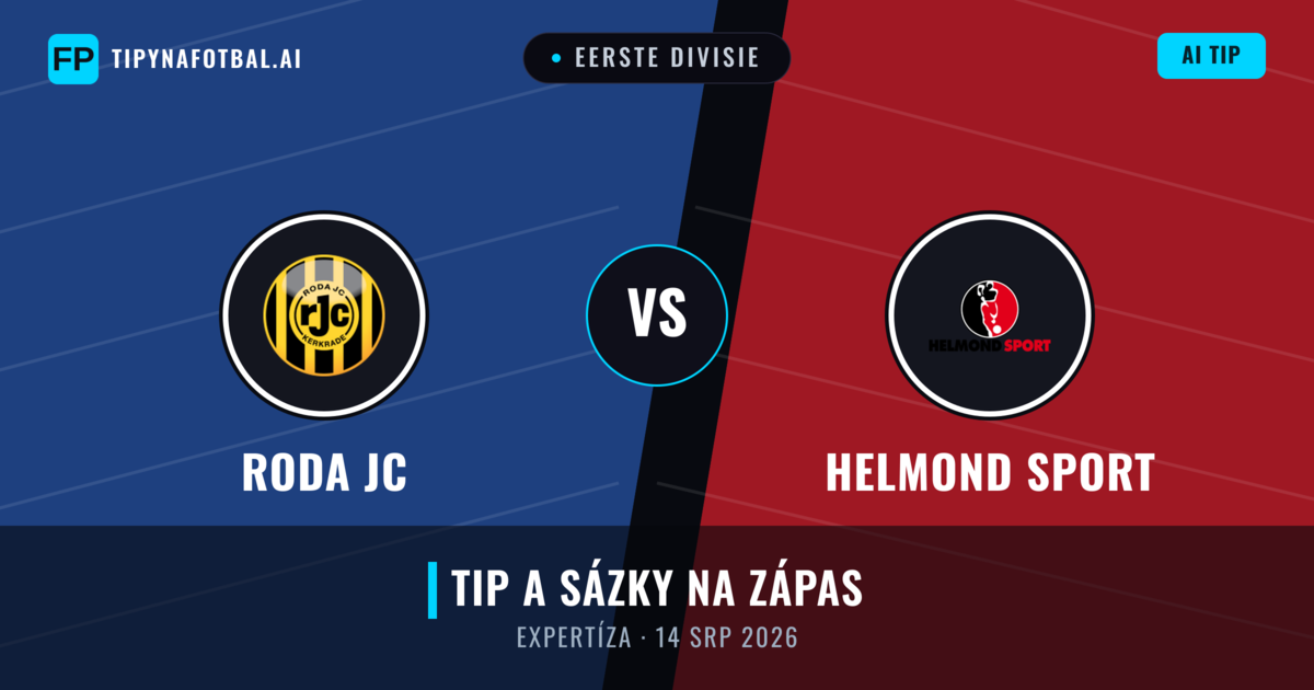 Roda JC vs Helmond Sport — předpověď a náhled zápasu
