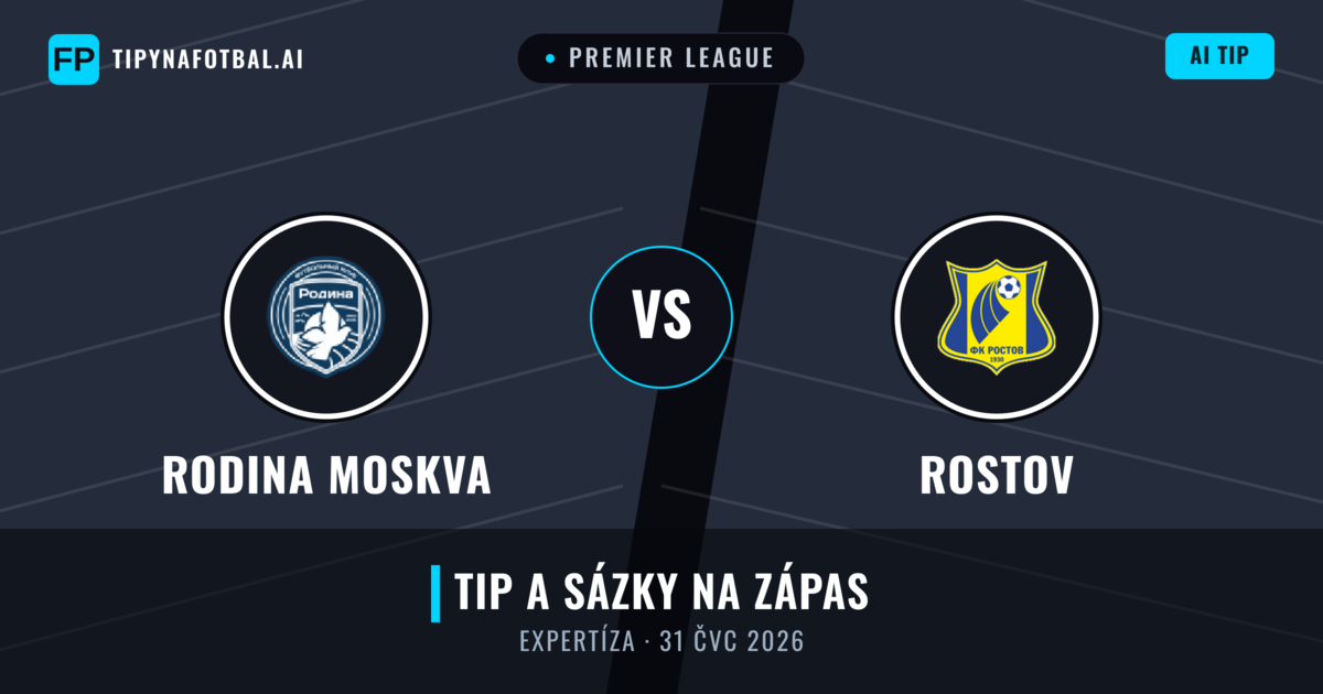 Rodina Moskva vs Rostov — předpověď a náhled zápasu