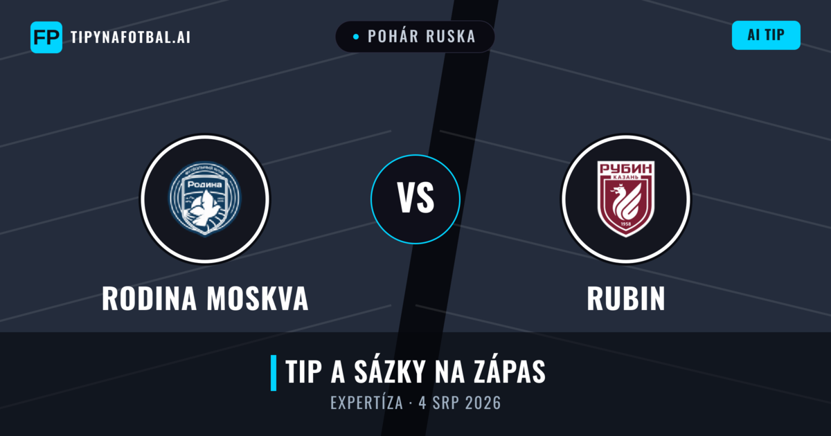 Rodina Moskva vs Rubin — předpověď a náhled zápasu