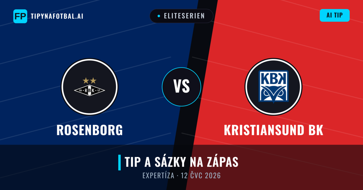 Rosenborg vs Kristiansund BK — předpověď a náhled zápasu