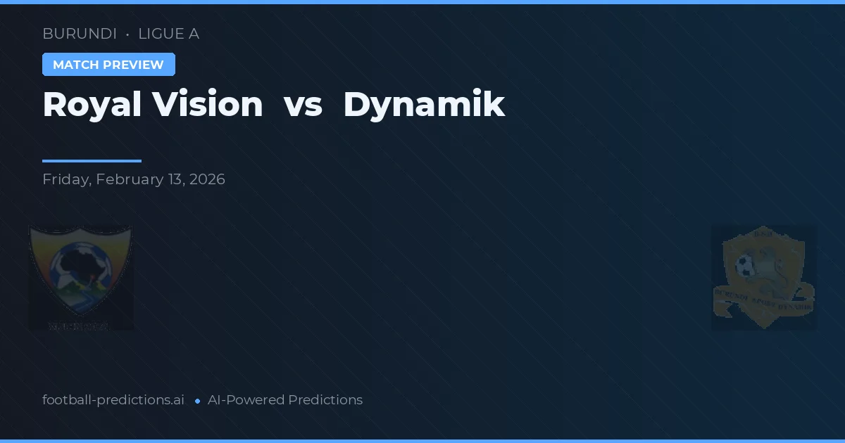 Royal Vision vs Dynamik — předpověď a náhled zápasu