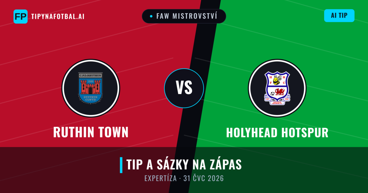 Ruthin Town vs Holyhead Hotspur — předpověď a náhled zápasu