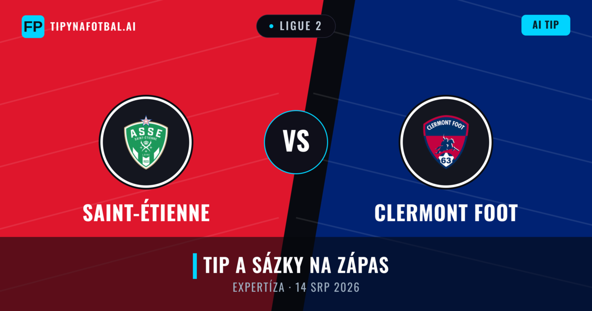 Saint-Étienne vs Clermont Foot — předpověď a náhled zápasu