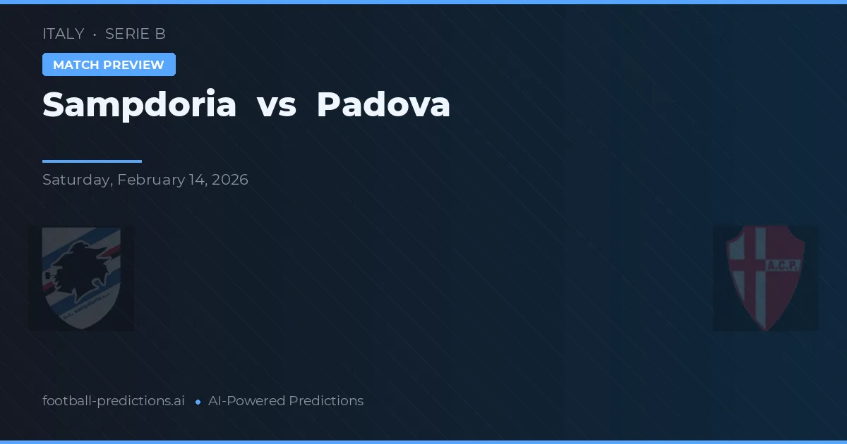 Sampdoria vs Padova — předpověď a náhled zápasu