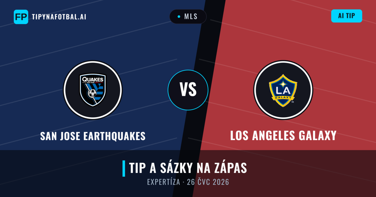 San Jose Earthquakes vs Los Angeles Galaxy — předpověď a náhled zápasu