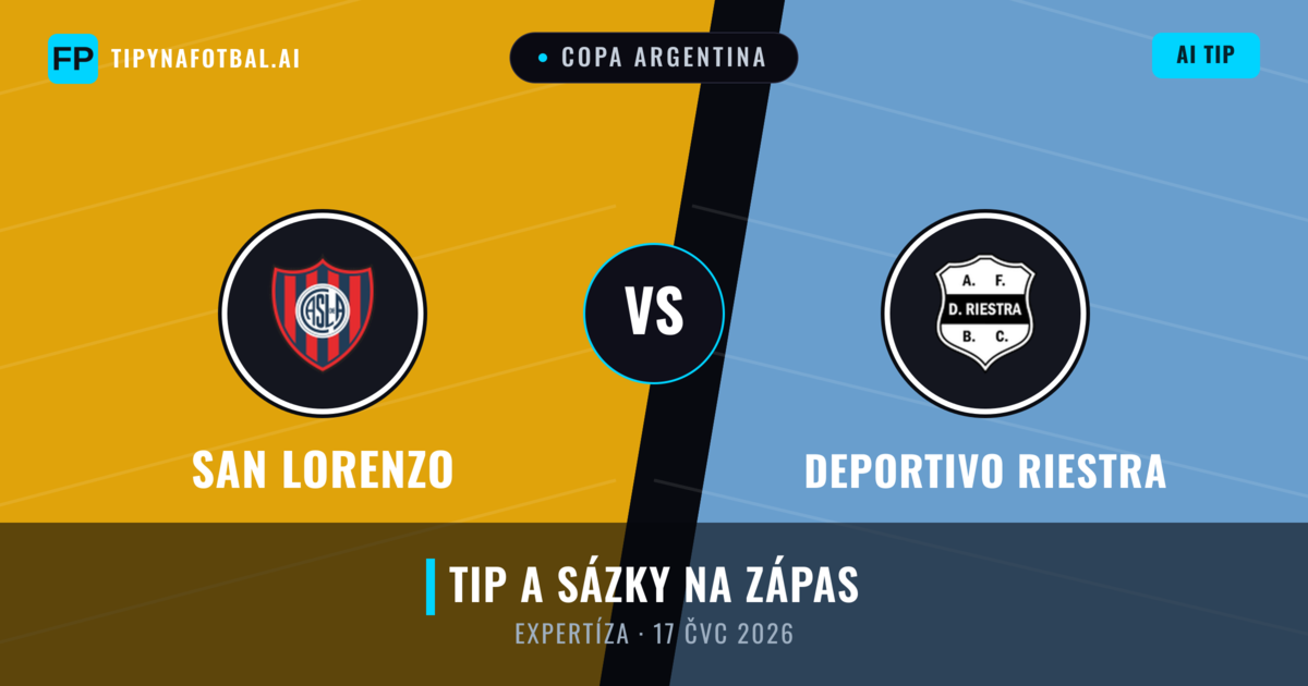 San Lorenzo vs Deportivo Riestra — předpověď a náhled zápasu