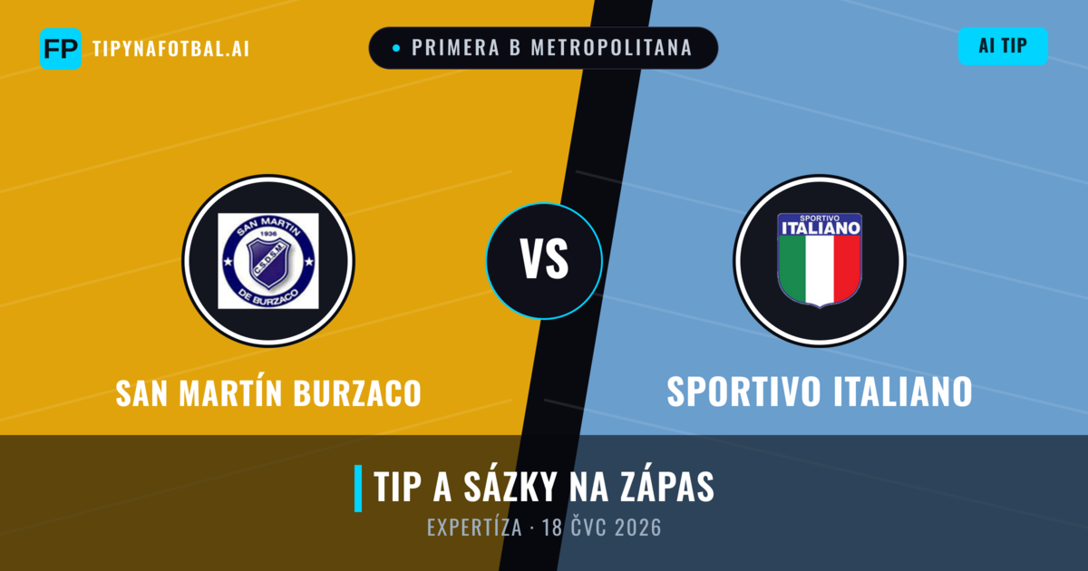 San Martín Burzaco vs Sportivo Italiano — předpověď a náhled zápasu