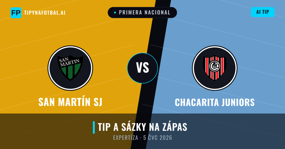San Martín SJ vs Chacarita Juniors — předpověď a náhled zápasu