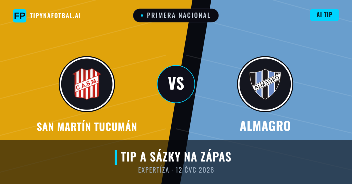 San Martín Tucumán vs Almagro — předpověď a náhled zápasu