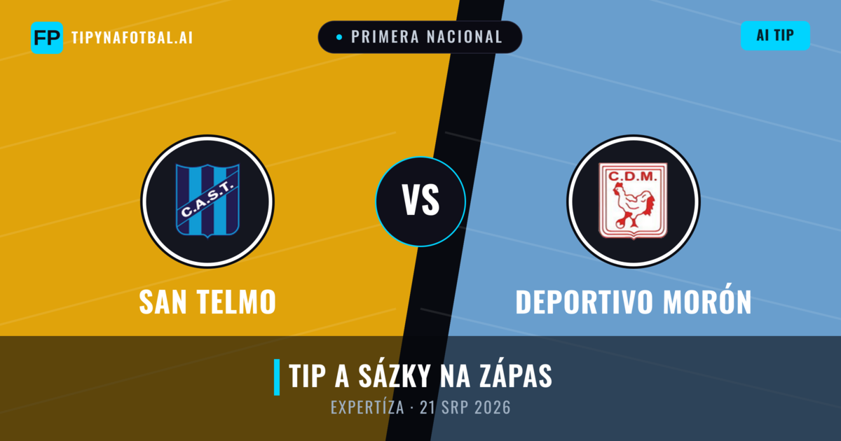 San Telmo vs Deportivo Morón — předpověď a náhled zápasu