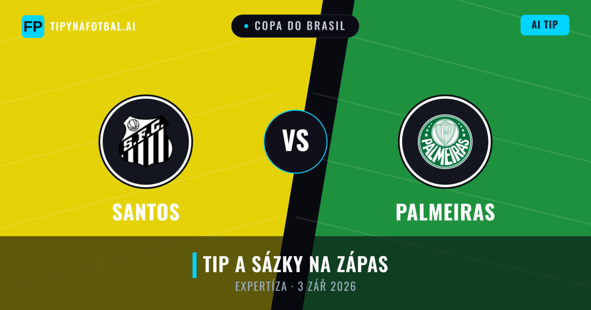 Santos vs Palmeiras — předpověď a náhled zápasu