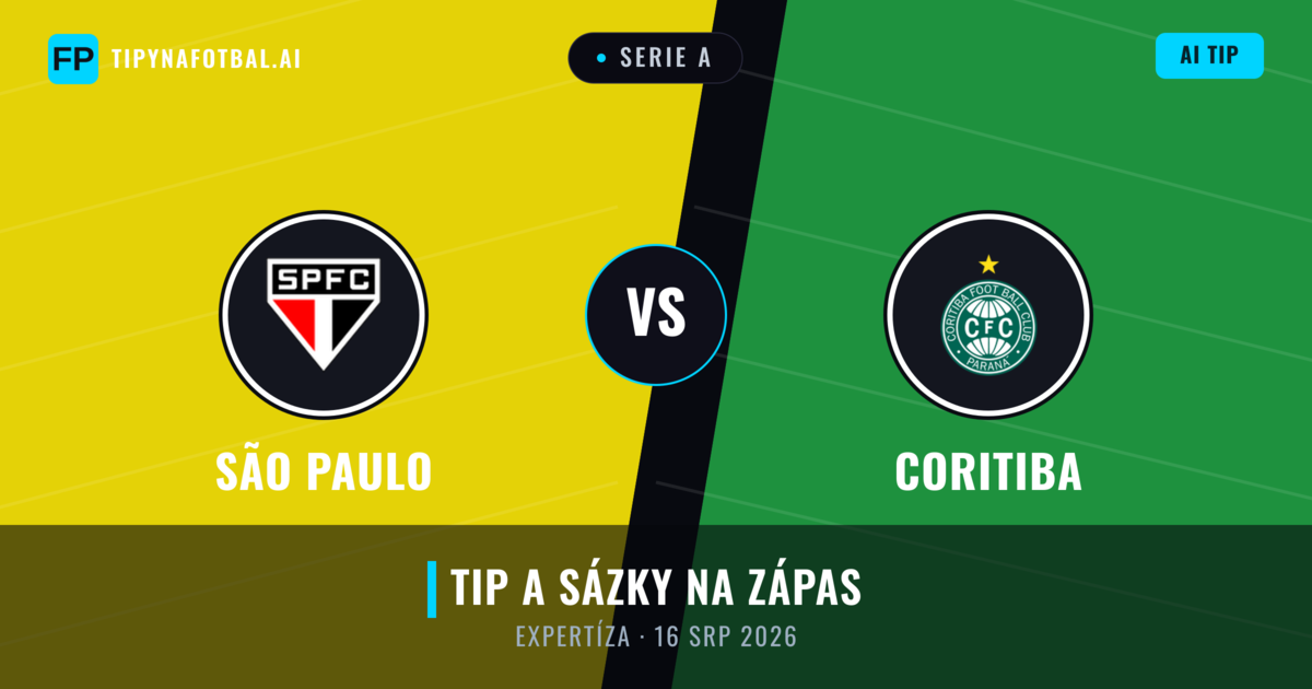 São Paulo vs Coritiba — předpověď a náhled zápasu