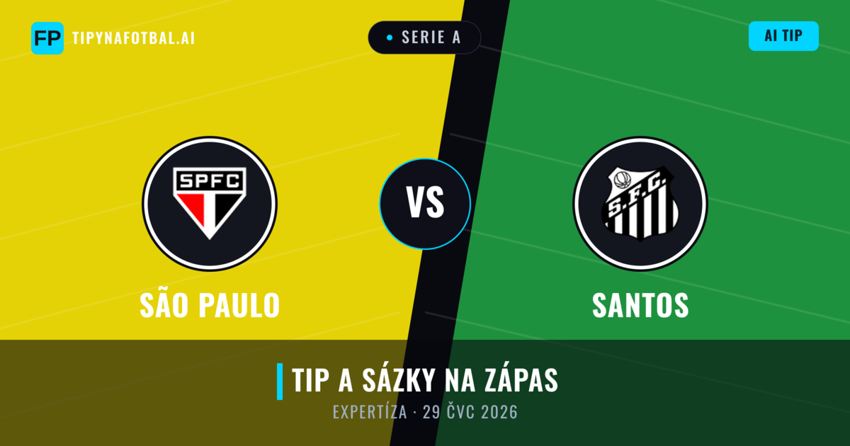 São Paulo vs Santos — předpověď a náhled zápasu
