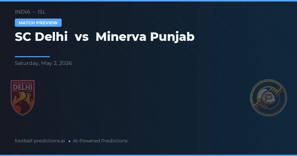 SC Delhi vs Minerva Punjab preview