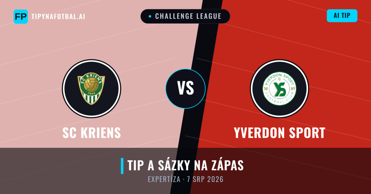 SC Kriens vs Yverdon Sport — předpověď a náhled zápasu