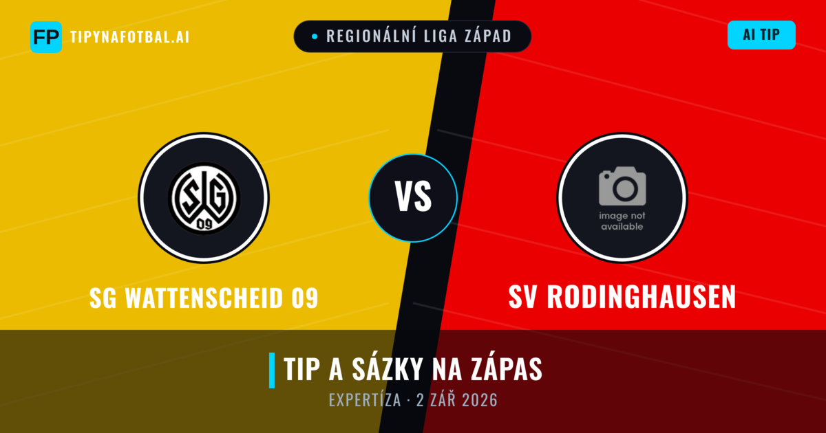 SG Wattenscheid 09 vs SV Rodinghausen — předpověď a náhled zápasu